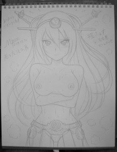 長門さんスケブ